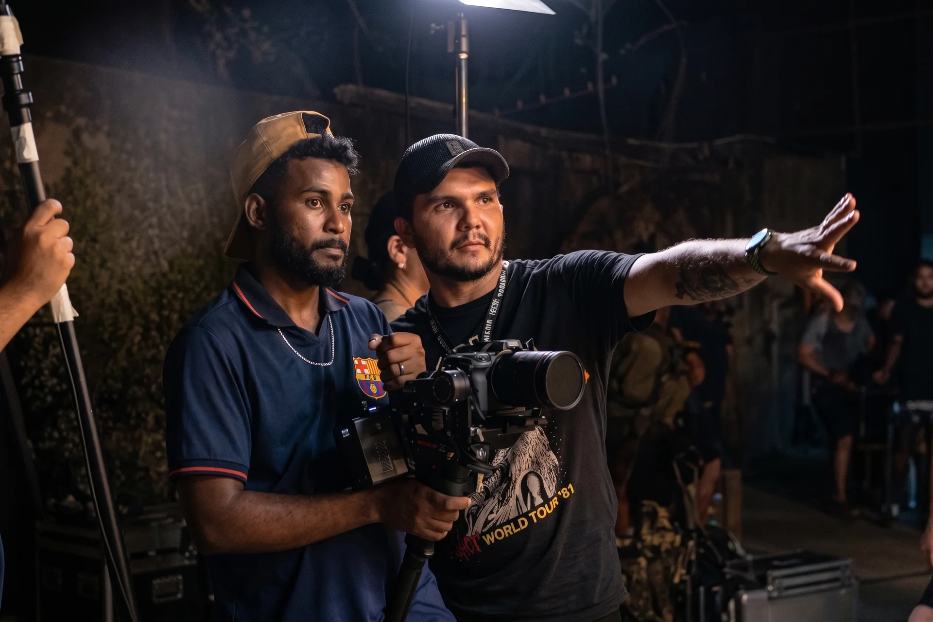 Alex Rocha - Documentarista em filmagem no Tocantins